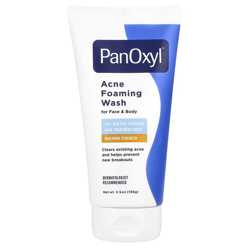PanOxyl pena za pranje lica i tela protiv akni 10% benzoil peroksid